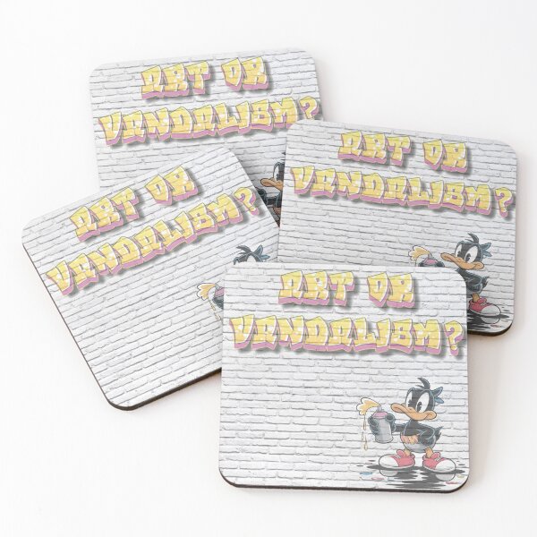 Item preview, Graffiti Duck: art or vandalism? designed and sold by halibutgoatramb.
