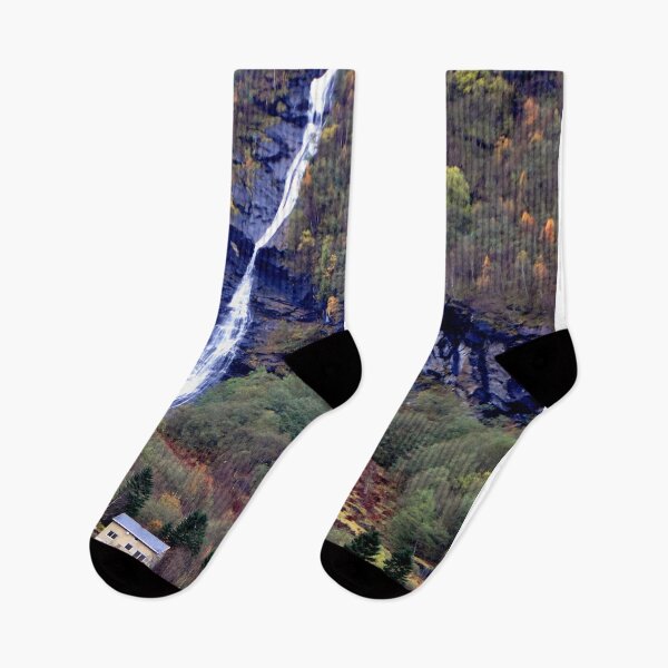 Item preview, Waterfall Flamsdalen Valley Flam Norway Scandinavia designed and sold by AndyEvansPhotos.