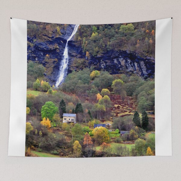 Item preview, Waterfall Flamsdalen Valley Flam Norway Scandinavia designed and sold by AndyEvansPhotos.