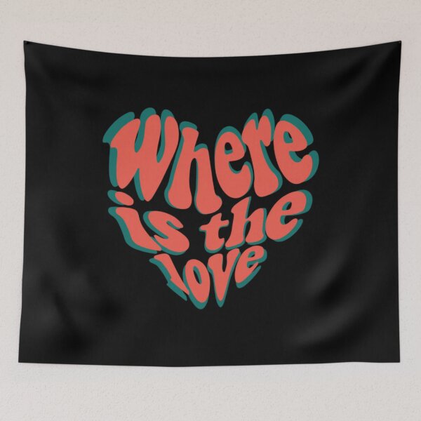 Item preview, Where is the love - heart shape designed and sold by Stefrait-7.