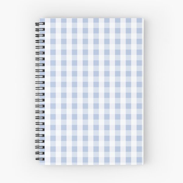 Artikelvorschau, Blaues Gingham-Design entworfen und verkauft von PapuruDesigns.