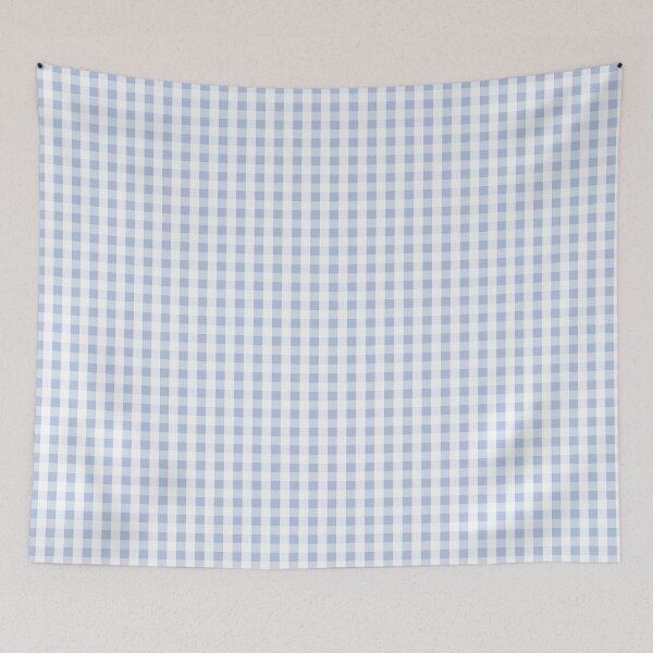 Aperçu de l'œuvre Motif vichy bleu créée et vendue par PapuruDesigns.