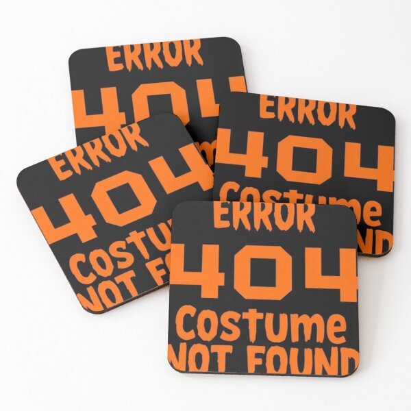 Item preview, 404 Costume Not Found designed and sold by CrazyDropShop.