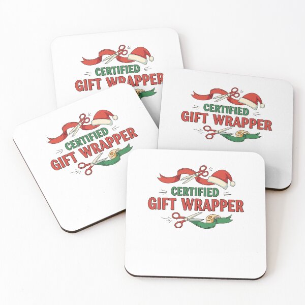 Item preview, Certified Gift Wrapper – Funny Christmas Badge  designed and sold by FelixnRobinus.