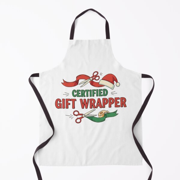 Item preview, Certified Gift Wrapper – Funny Christmas Badge designed and sold by FelixnRobinus.