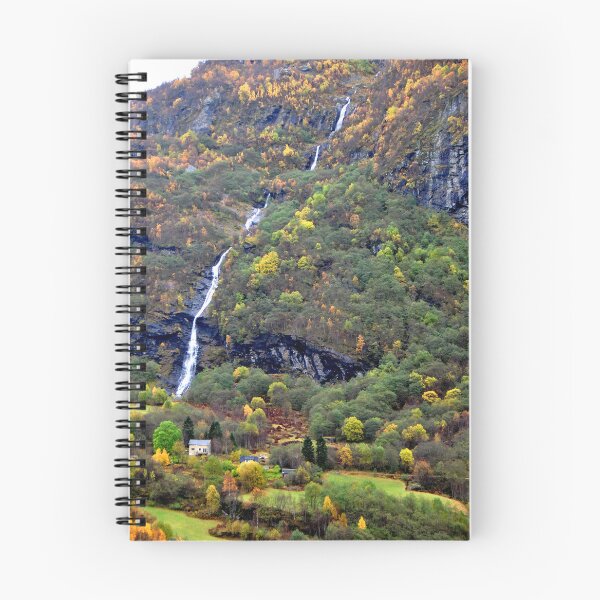Item preview, Waterfall Flamsdalen Valley Flam Norway Scandinavia designed and sold by AndyEvansPhotos.