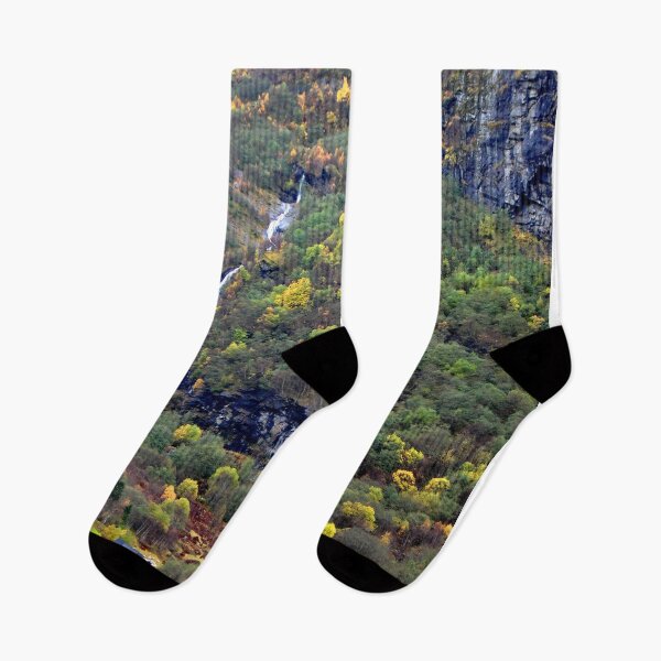 Item preview, Waterfall Flamsdalen Valley Flam Norway Scandinavia designed and sold by AndyEvansPhotos.