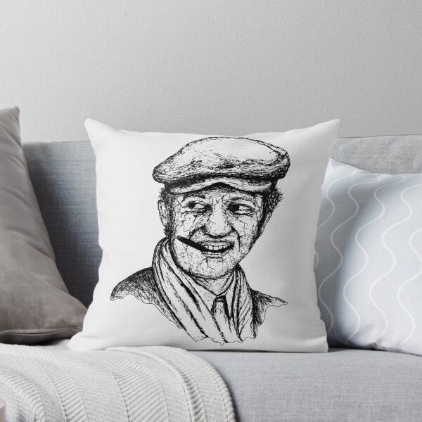 Item preview, Jean-Paul Belmondo Portrait - Vintage Gangster Movie Ink Drawing designed and sold by surmind.
