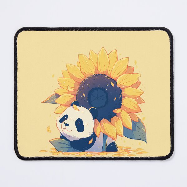 Item preview, Panda Bear and Sunflower designed and sold by WoollenLlama.