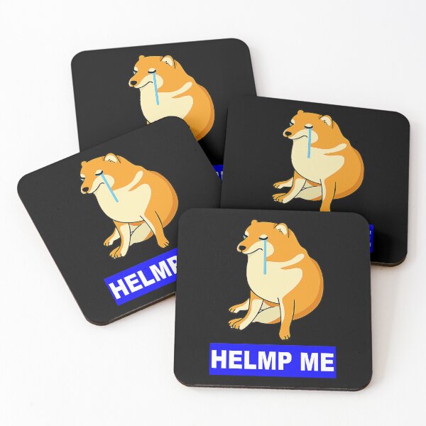 Item preview, Cheems Cry'n Meme Doge designed and sold by mengekon.