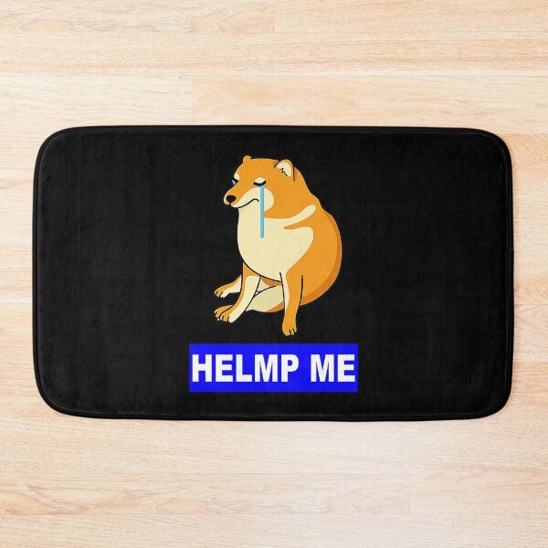 Item preview, Cheems Cry'n Meme Doge designed and sold by mengekon.
