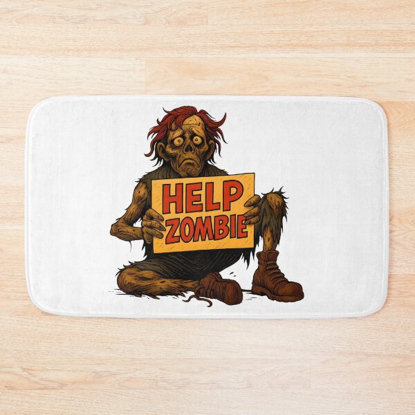 Item preview, Help Zombie - Funny Undead Beggar designed and sold by dreampik.