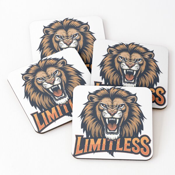 Item preview, Limitless Lion – Fierce Power and Motivation designed and sold by Kavya Art.