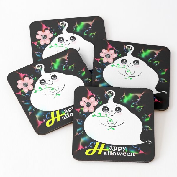 Item preview, Chubby Spook on Halloween Night designed and sold by Shirley cute art .