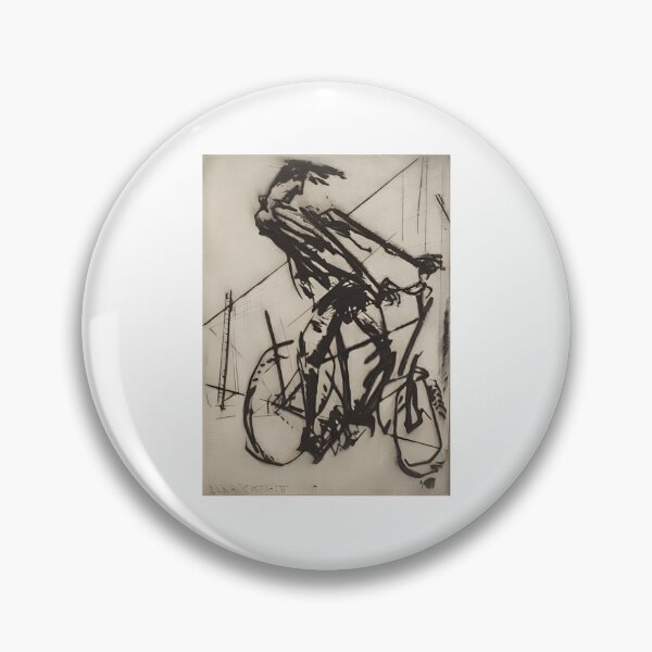 Item preview, Cyclist in Motion, Black Ink Energy Study designed and sold by meltenrevertv.