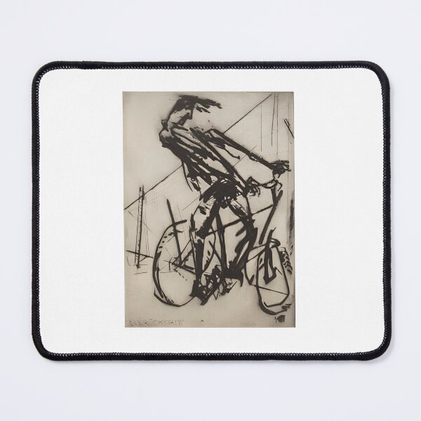 Item preview, Cyclist in Motion, Black Ink Energy Study designed and sold by meltenrevertv.