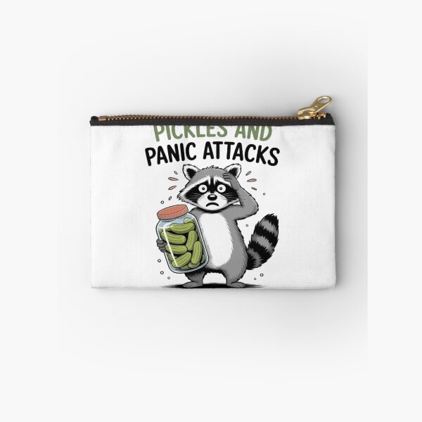 Item preview, Pickle Cucumber Pickles & Panic Attacks Raccoon designed and sold by CraftyCuttable.