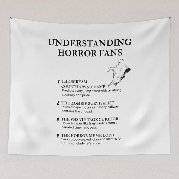 Item preview, Understanding Horror Fans – For Lovers of Screams and Creepy Scenes designed and sold by PsyFlow35.
