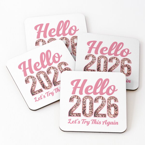 Item preview, Hello 2026 – Let’s Try This Again (Funny New Year Quote) designed and sold by GoxyVision.