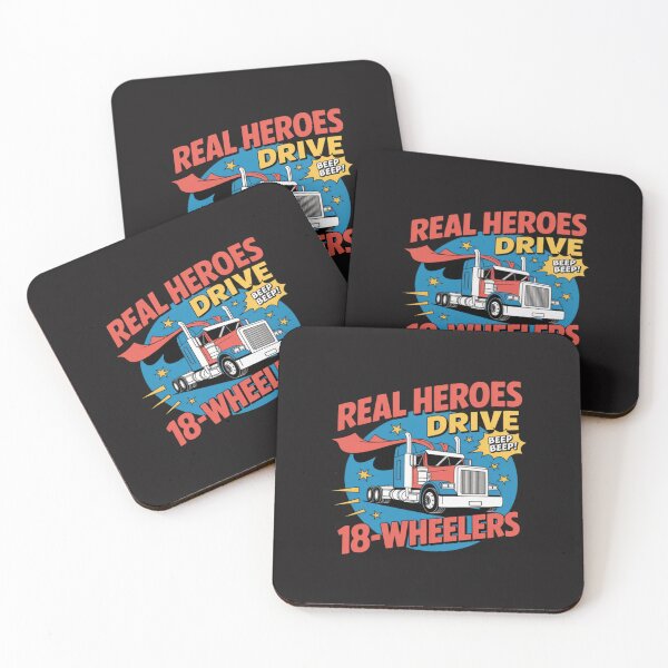 Item preview, Real Heroes Drive 18-Wheelers Truck designed and sold by CraftyCuttable.