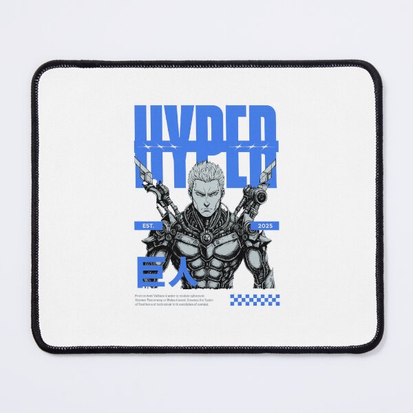 Item preview, Hyper King: Cyberpunk Valkyrie Mecha Warrior Tee – Futuristic Neon Tech Armor designed and sold by SoulFlex.