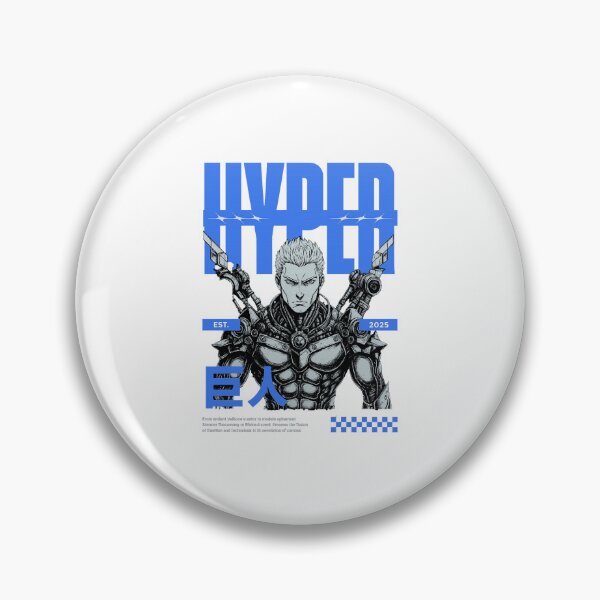 Item preview, Hyper King: Cyberpunk Valkyrie Mecha Warrior Tee – Futuristic Neon Tech Armor designed and sold by SoulFlex.
