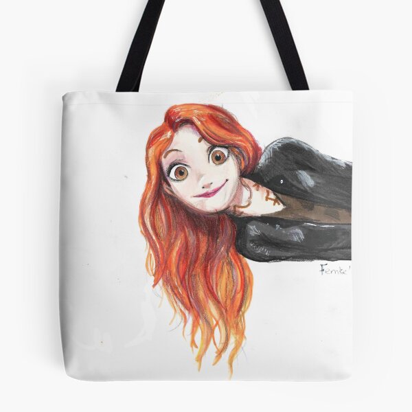 Item preview, Dibujo inspirado enredado de Clary Fray designed and sold by Femke_art Blankers.