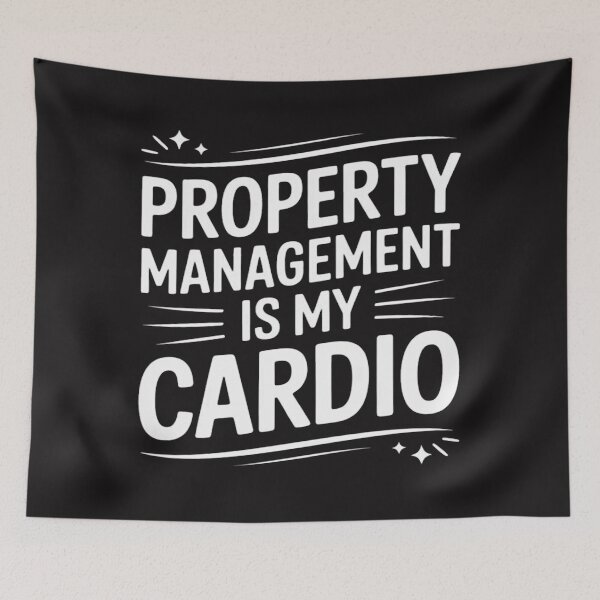Item preview, Rental Manager Landlord, Property Management Is My Cardio designed and sold by CraftyCuttable.