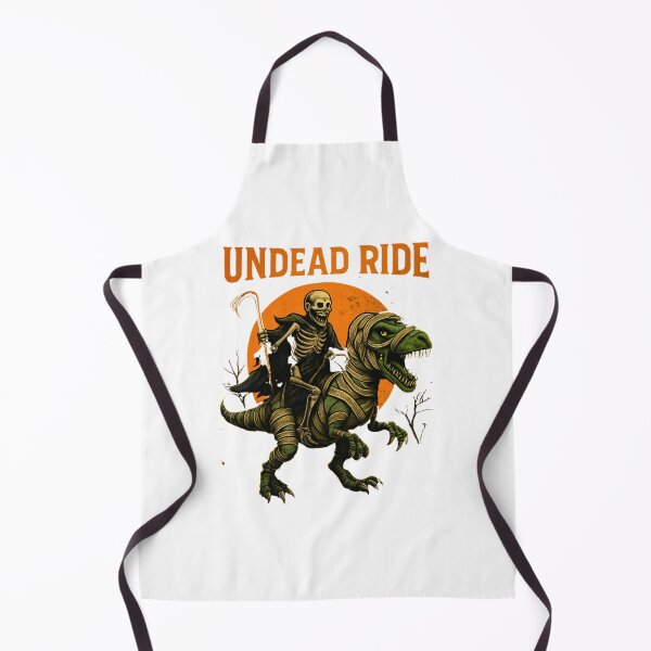 Item preview, Undead Ride – Skeleton Raptor Halloween Adventure designed and sold by Wear Sculpt.
