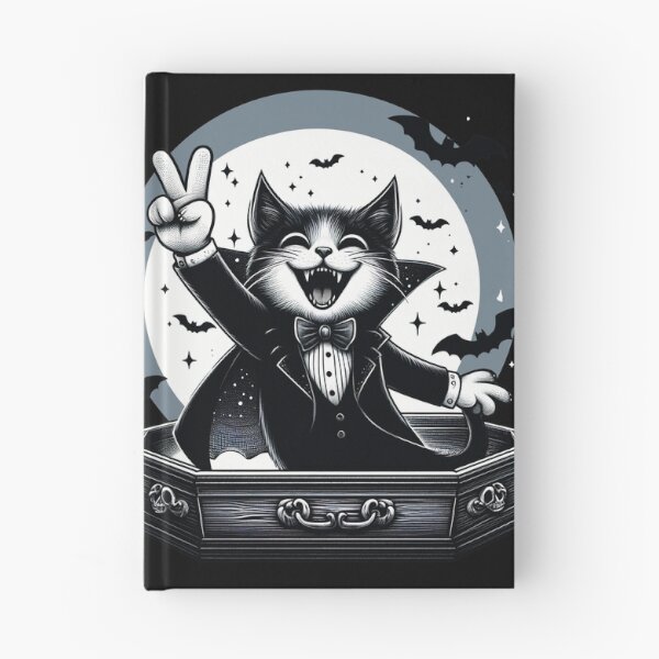 Item preview, Vampire Kitty Peace Sign4 designed and sold by HappyHavenStu.