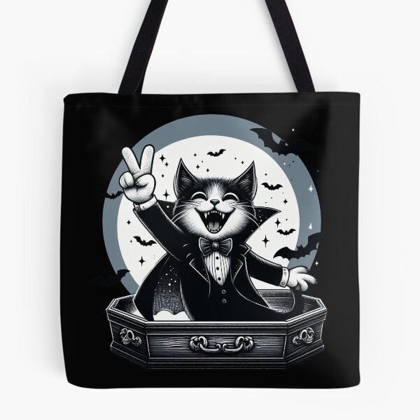 Item preview, Vampire Kitty Peace Sign4 designed and sold by HappyHavenStu.