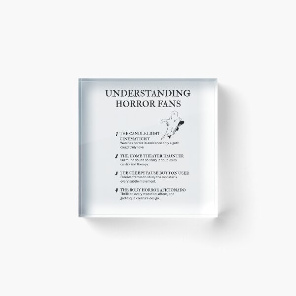 Item preview, Funny Horror Fan Quotes – Understanding Horror Fans Collection designed and sold by PsyFlow35.