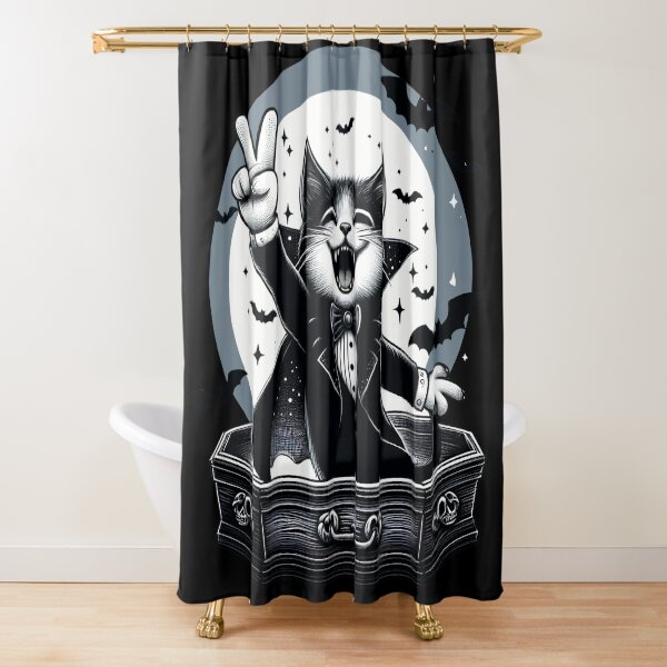 Item preview, Vampire Kitty Peace Sign4 designed and sold by HappyHavenStu.