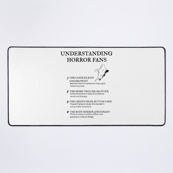 Item preview, Funny Horror Fan Quotes – Understanding Horror Fans Collection designed and sold by PsyFlow35.
