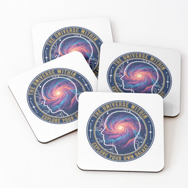 Item preview, The Universe Within - Explore Your Own Galaxy - Psychedelic Circuit Brain Art designed and sold by RedDelaney.