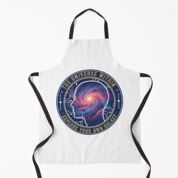 Item preview, The Universe Within - Explore Your Own Galaxy - Psychedelic Circuit Brain Art designed and sold by RedDelaney.