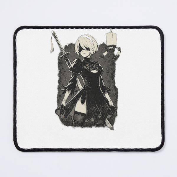 Item preview, NieR Automata Squad 2B 9S A2 - Action RPG Gaming Poster & Shirt designed and sold by GeniePixel.