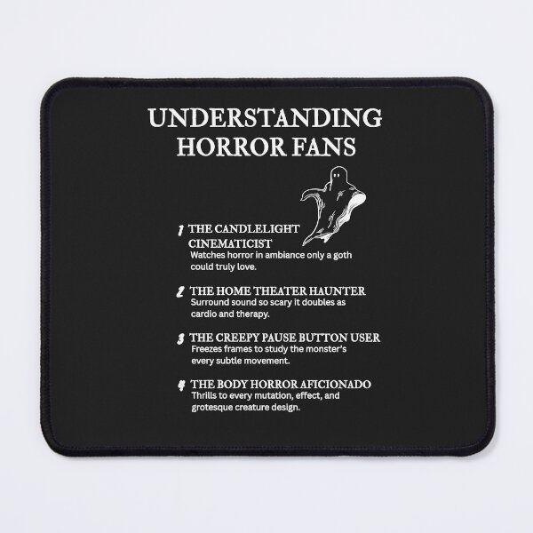 Item preview, Funny Horror Fan Quotes – Understanding Horror Fans Collection – Black designed and sold by PsyFlow35.
