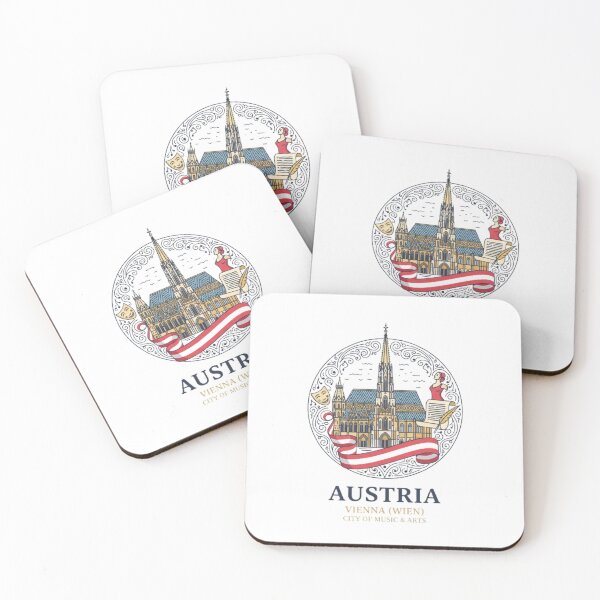 Item preview, AUSTRIA VIENNA CITY OF MUSIC AND ARTS designed and sold by likbatonboot.