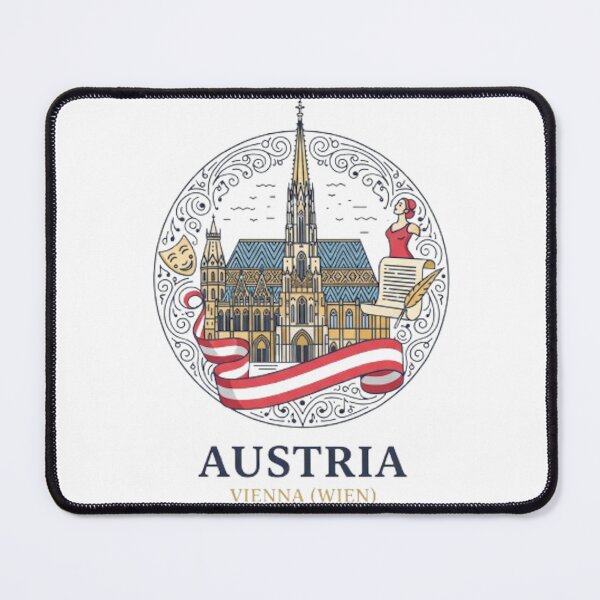 Item preview, AUSTRIA VIENNA CITY OF MUSIC AND ARTS designed and sold by likbatonboot.