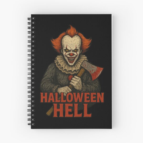 Item preview, HALLOWEEN HELL, THE EVIL CLOWN designed and sold by NomadicNatureCo.