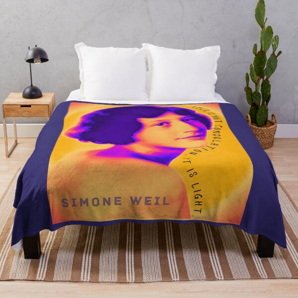 Item preview, Simone Weil quote: Love is not consolation. It is light. designed and sold by artbleed.