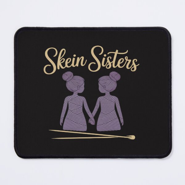 Item preview, Skein Sisters Gold Purple Crochet Yarn Silhouette designed and sold by CraftyCuttable.