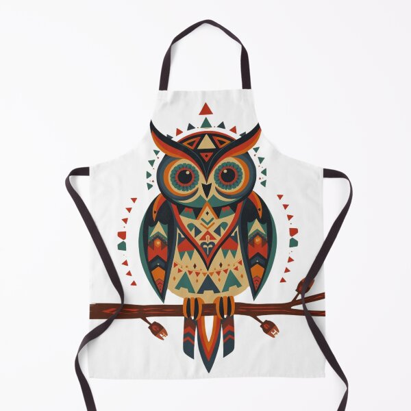 Item preview, Sacred Owl – Geometric Tribal Design Inspired by Native American Art designed and sold by TheDreamAtelier.
