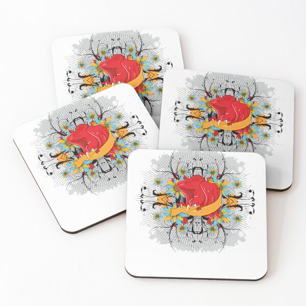 Item preview, Blu.e Flowers and Re.d Eagle designed and sold by RobertAndree.