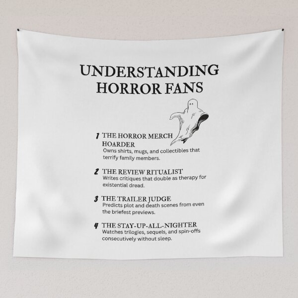 Item preview, Understanding Horror Fans – Four Definitions of Fear and Fun designed and sold by PsyFlow35.