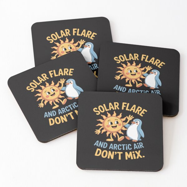 Item preview, Solar Flare and Arctic Air Don't Mix designed and sold by CraftyCuttable.