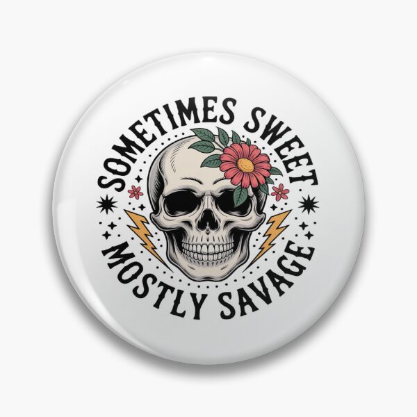 Item preview, Sometimes Sweet Mostly Savage, Sarcastic Snarky  designed and sold by CraftyCuttable.