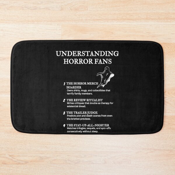 Item preview, Understanding Horror Fans – Four Definitions of Fear and Fun – Black designed and sold by PsyFlow35.