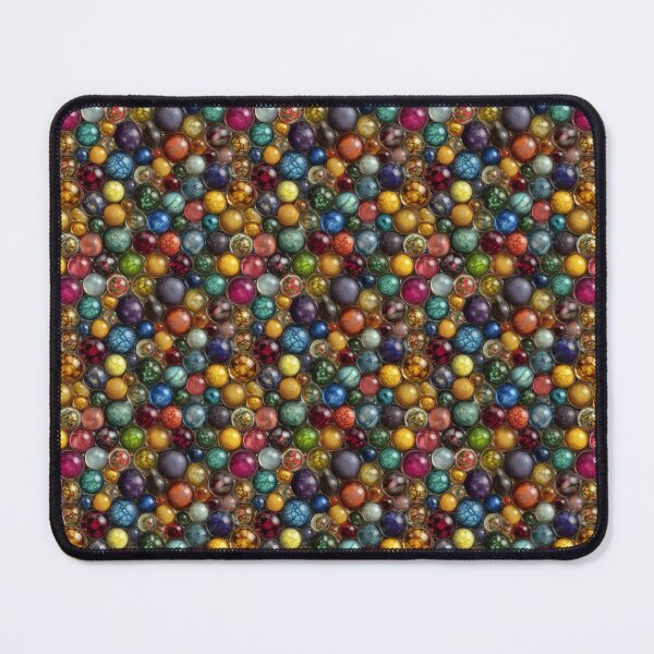 Item preview, Vibrant Kaleidoscope of Colorful Bubbles and Marbles Macro View designed and sold by Wall Hues.